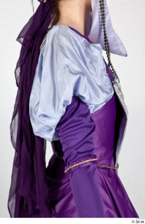  Photos Man in Historical Jester suit 1 19th century Historical Jester suit Historical clothing purple Jester dress upper body 0011.jpg